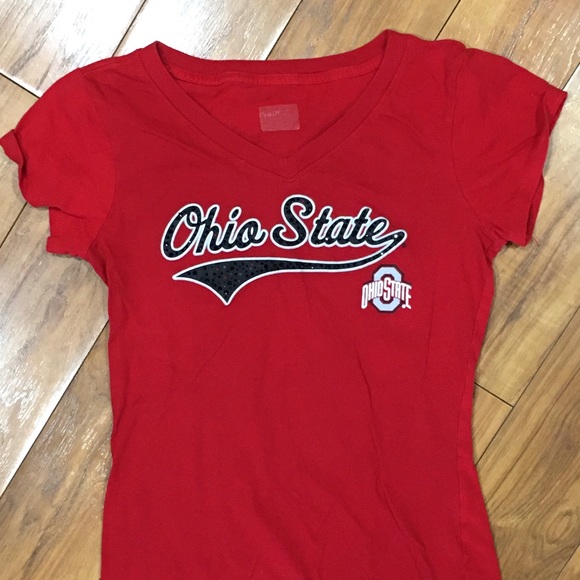 Ohio State Buckeyes tee shirt top football - Picture 4 of 7